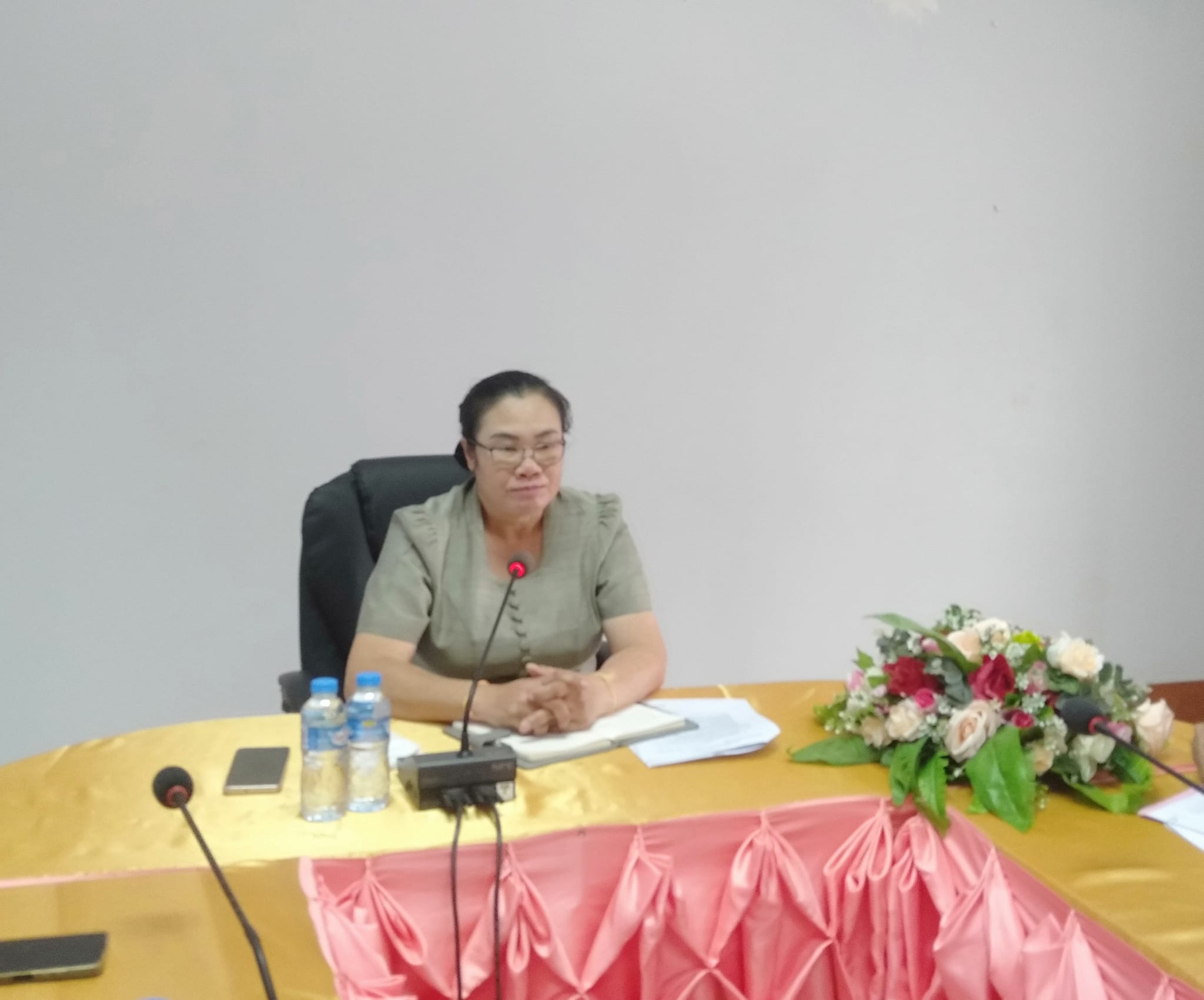 ພະແນກ ຕສ ແຂວງ ເປີດກອງປະຊຸມປືກສາຫາລືວຽກວຽກງານອານາໄມແລວສາຍໂທລະຄົມມະນາຄົມຕາມເສັ້ນທາງເລກທີ 12 ແລະ ເລກທີ່ 13.